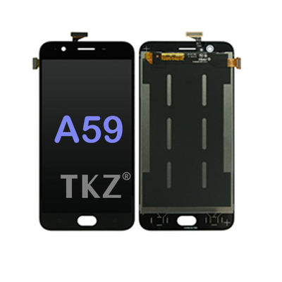 OPPO A59 ডিসপ্লে প্রতিস্থাপনের জন্য OEM OLED TKZ মোবাইল ফোন LCDS